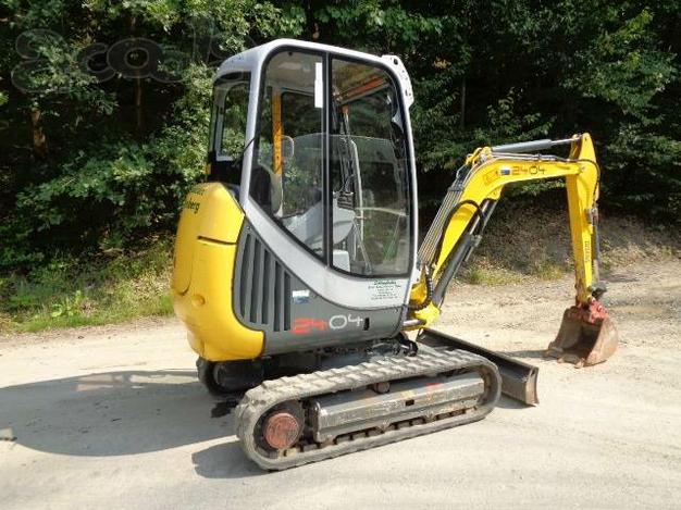 Аренда мини-экскаватора Wacker Neuson 2404