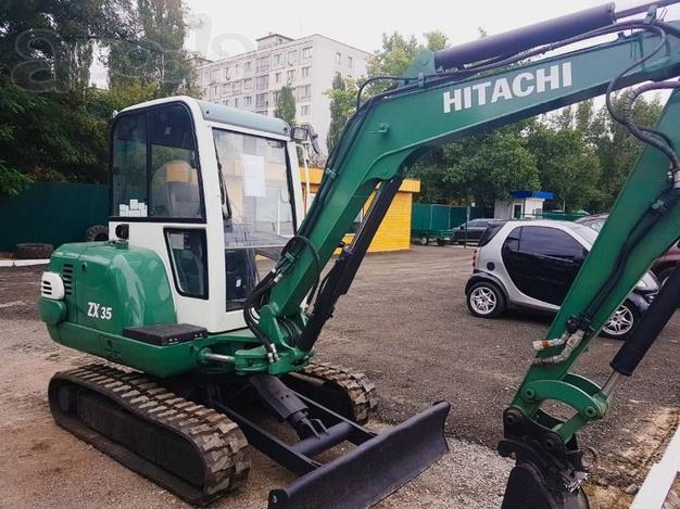 Аренда мини-экскаватора Hitachi ZX35U
