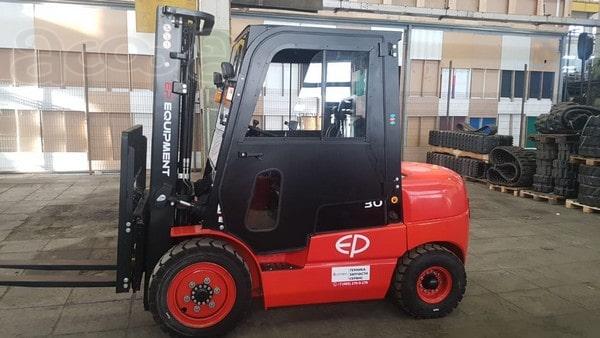 Вилочный погрузчик (автопогрузчик) EP CPCD30T3 высота подъёма 3300 мм, двигатель Япония