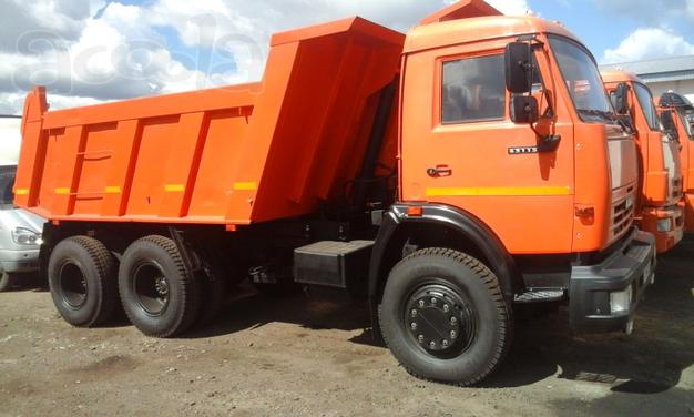 Аренда самосвала КАМАЗ 65115. Обьем кузова 10м3
