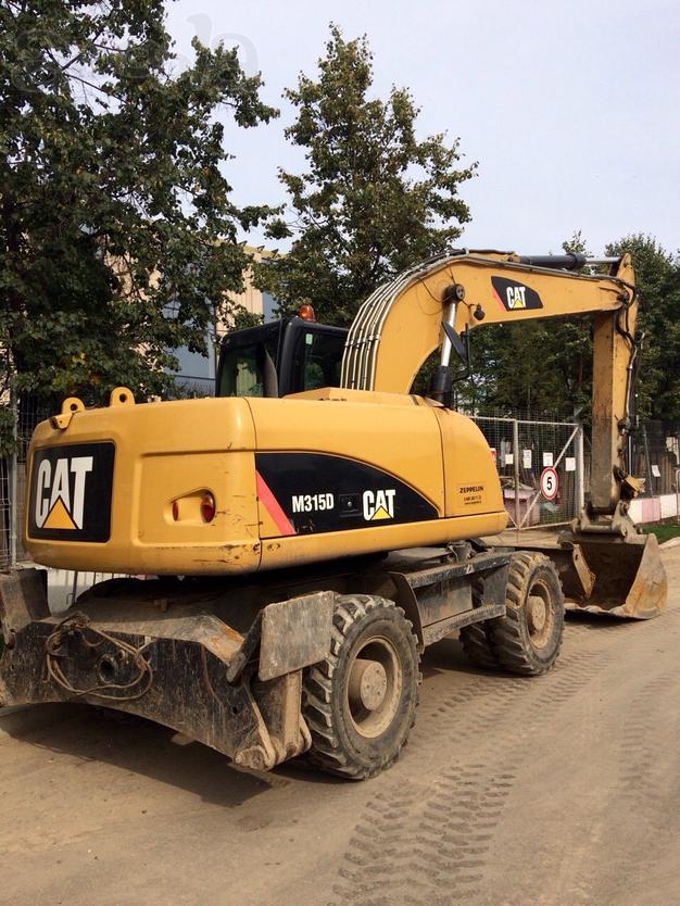 Аренда колёсного экскаватора CAT 315D