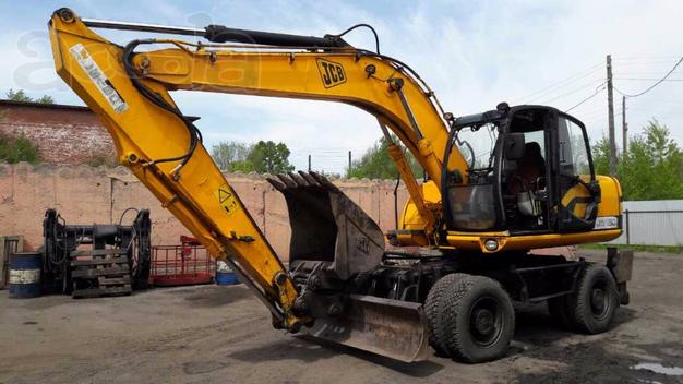Аренда колёсного экскаватора JCB 160