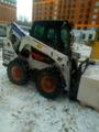 Аренда мини-погрузчика BobCat Бобкэт Бобкат с паллетными вилами