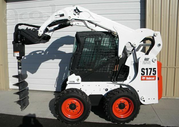 Аренда мини-погрузчика Бобкэт Бобкат BobCat S175 с гидробуром