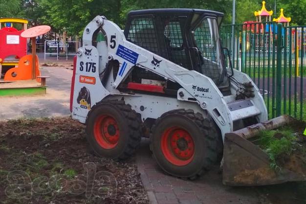 Аренда мини-погрузчика BobCat Бобкэт Бобкат S175 с ковшом