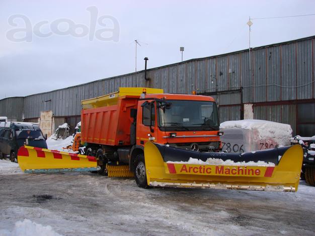 Комбинированная  дорожная  машина  AM COMBI на базе самосвала Mercedes-Benz ACTROS 3336K