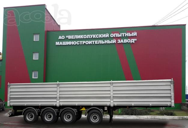 Полуприцеп зерновоз четырёхосный, 40м3, вес 7тонн Steelbear
