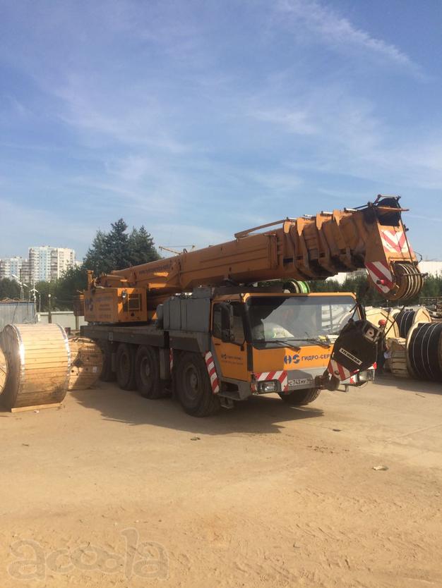 Аренда автокрана liebherr (Либхер) 100 тонн