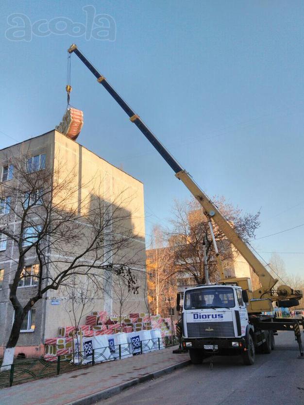 Аренда автокрана Услуги крана манипулятора