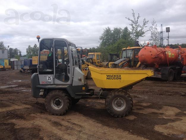 Сдам в аренду думпер марки WACKER NEUSON грузоподъёмность 3т