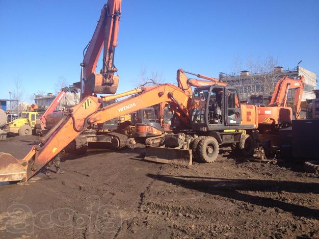 Аренда экскаватора Hitachi ZX190W