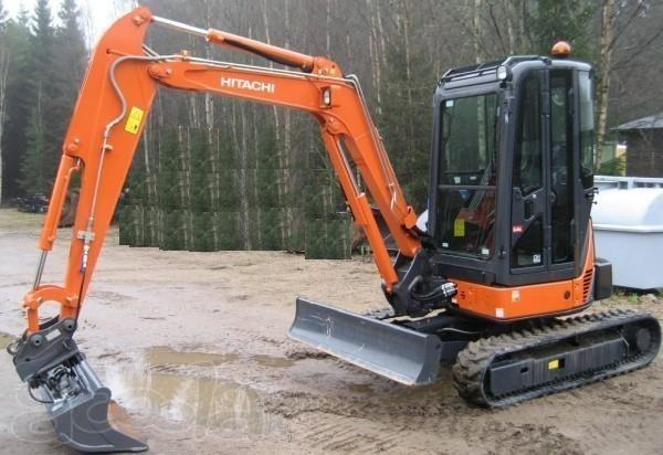 Сдам в аренду мини-экскаватор Hitachi ZX35U