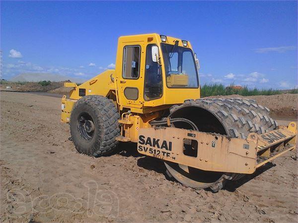 Аренда виброкатка SAKAI SV512TF-H