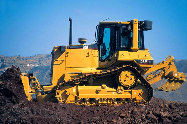 Бульдозер CAT D6, D5