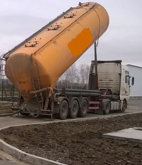 Ман TGA с полуприцепом кормовоз муковоз