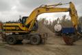 Сдам в аренду колёсный экскаватор JCB. Выгодные условия.