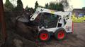 Аренда мини-погрузчика Bobcat S530(Ковш, Вилы, Щётка, Гусеницы)