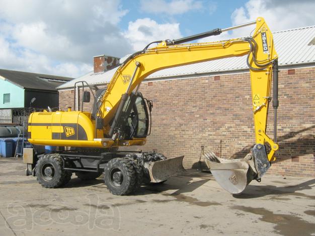 Аренда колёсного экскаватора JCB JS 160W