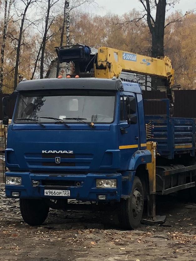 Свободный  манипулятор КАМАЗ