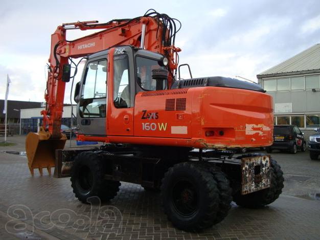 Колёсный экскаватор в аренду HITACHI ZX 160