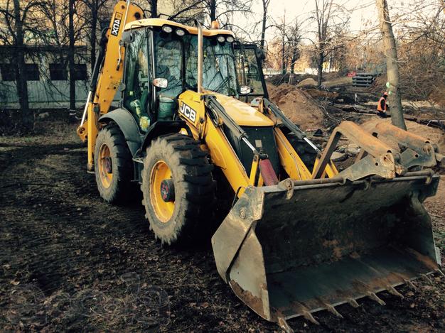 Экскаватор-погрузчик в аренду  JCB-4°CX