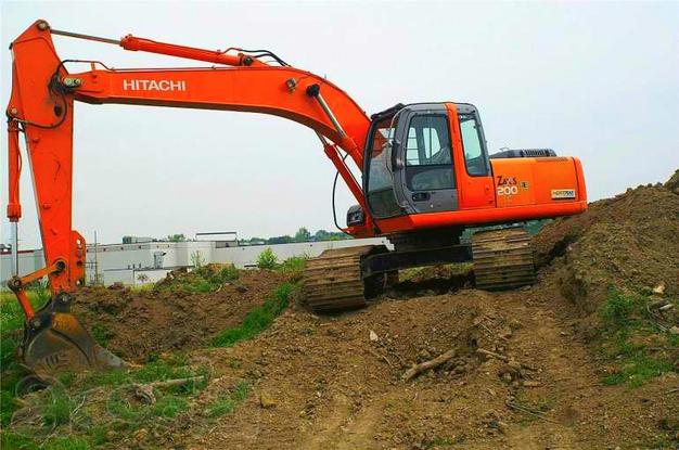 Аренда гусеничного экскаватора Hitachi EX200