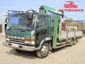 Бортовой грузовик Mitsubishi fuso с КМУ