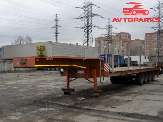 Полуприцеп- тяжеловоз раздвижной трал с аппарелями Спецприцеп 994284