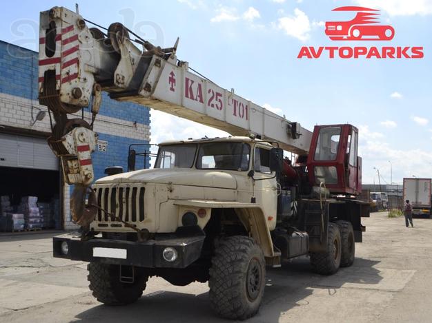 Автокран вездеход КА-25 тонн Таганай 6816-0000010-12 на шасси УРАЛ