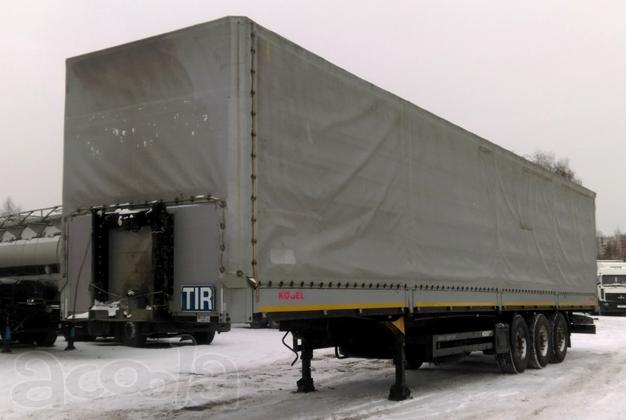Полуприцеп трёхосный П-образная штора KOGEL SN24