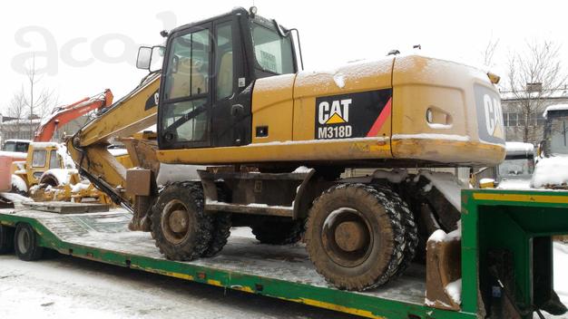 Аренда колёсного экскаватора Caterpillar M318D