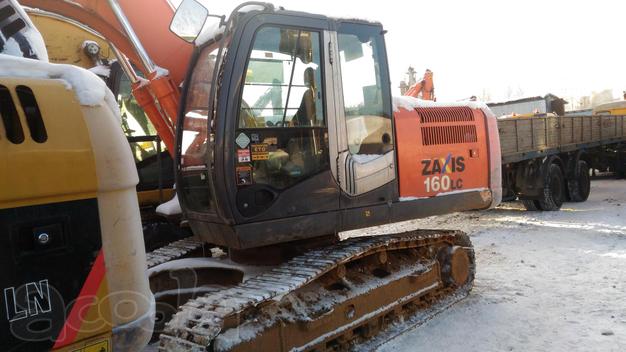 Аренда габаритного гусеничного экскаватора Hitachi ZX 160 LC