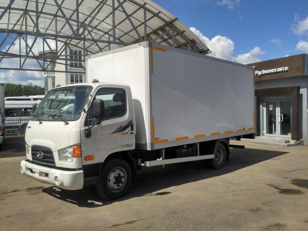 Продаю Hyundai HD-78 DLX+ABS + фургон сэндвич 50 мм (5,2 х 2,2 х 2,2) в Москве