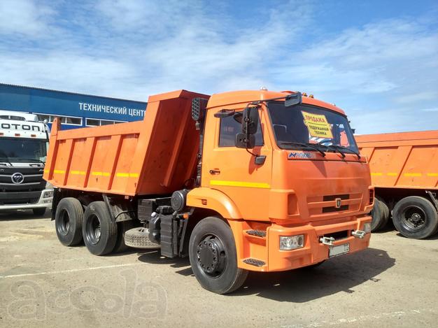 Самосвал КАМАЗ 65115-N3 (2014 г., пробег 51 617 км)