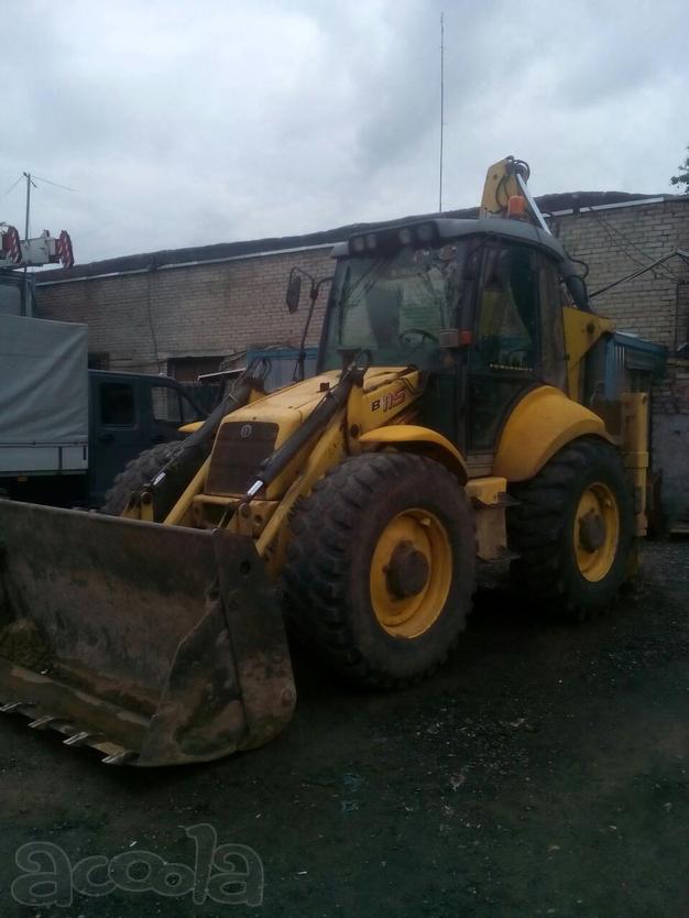 Услуги экскаватора-погрузчика New Holland B115-4PS