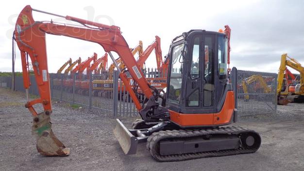 Мини-экскаваторы Hitachi ZX40U