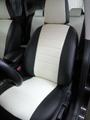Модельные авточехлы из экокожи на Nissan Qashqai с 2006-2013г.