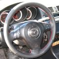 Оплетка под перетяжку руля на Mazda Premacy II (CR)