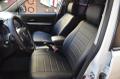 Модельные авточехлы из экокожи на Toyota Highlander 1 с 2001-2007г.