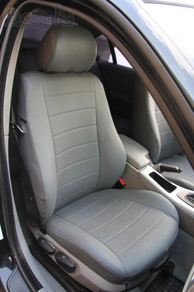 Модельные авточехлы из экокожи на BMW 3 с 2005-2011 г. Е90