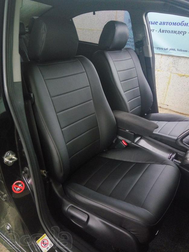 Модельные авточехлы из экокожи на Honda Civic 8 с 2006-2011г.