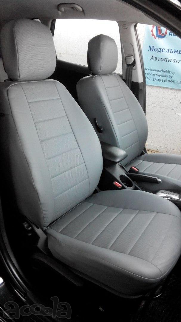 Модельные авточехлы из экокожи на Chery Cross Eastar (B14)