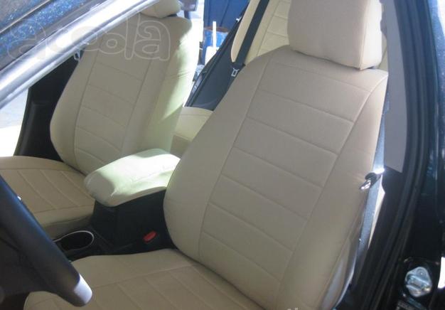 Модельные авточехлы из экокожи на Toyota Corolla 11 с 2012-н.в.
