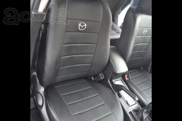 Модельные чехлы из экокожи на Mazda 5 c 2006-н.в.