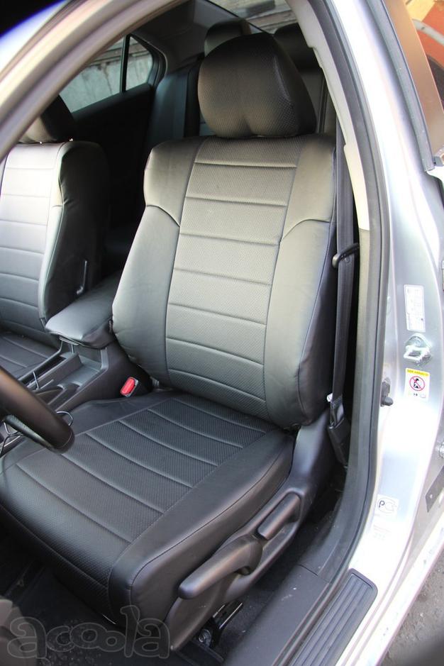 Модельные авточехлы из экокожи на Fiat Albea 2 с 2008-н.в.