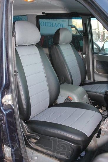 Модельные авточехлы из экокожи на Ssang Yong Rexton 1-2 с 2002-2012г.