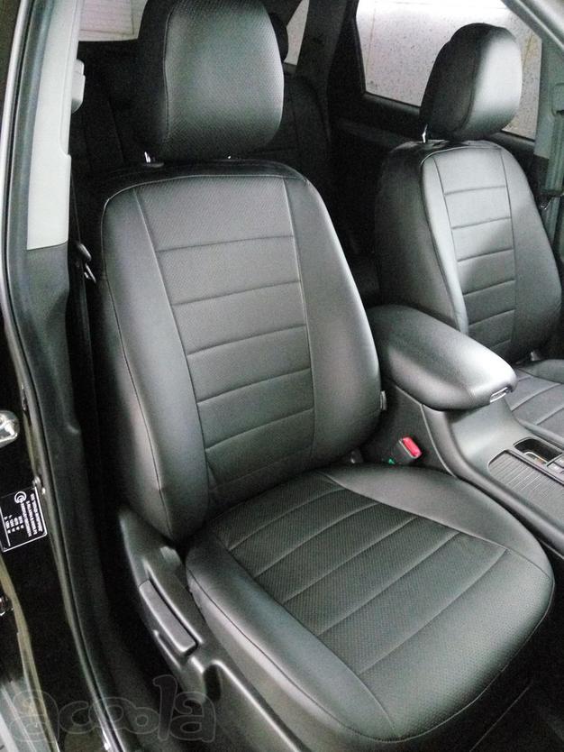 Модельные авточехлы из экокожи на Volkswagen Sharan с 1995-2000 г.