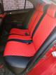 Модельные авточехлы из экокожи на Mitsubishi Lancer 10 с 2007-н.в.