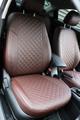 Модельные авточехлы из экокожи на Hyundai Solaris c 2017 года