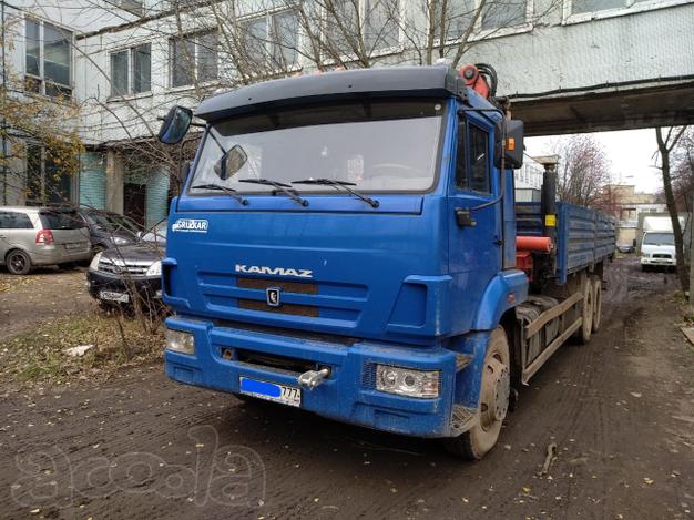 КАМАЗ 65117 с КМУ Palfinger, 2012 г.